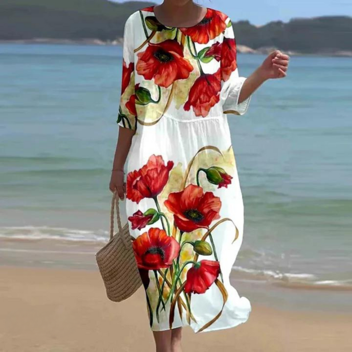 Miranda | Elegant Floral Summer Dress
