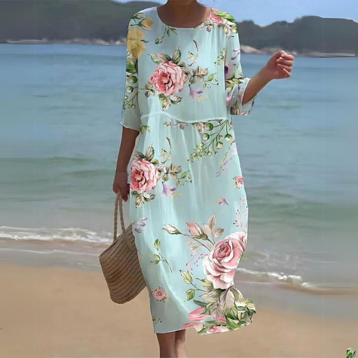 Miranda | Elegant Floral Summer Dress