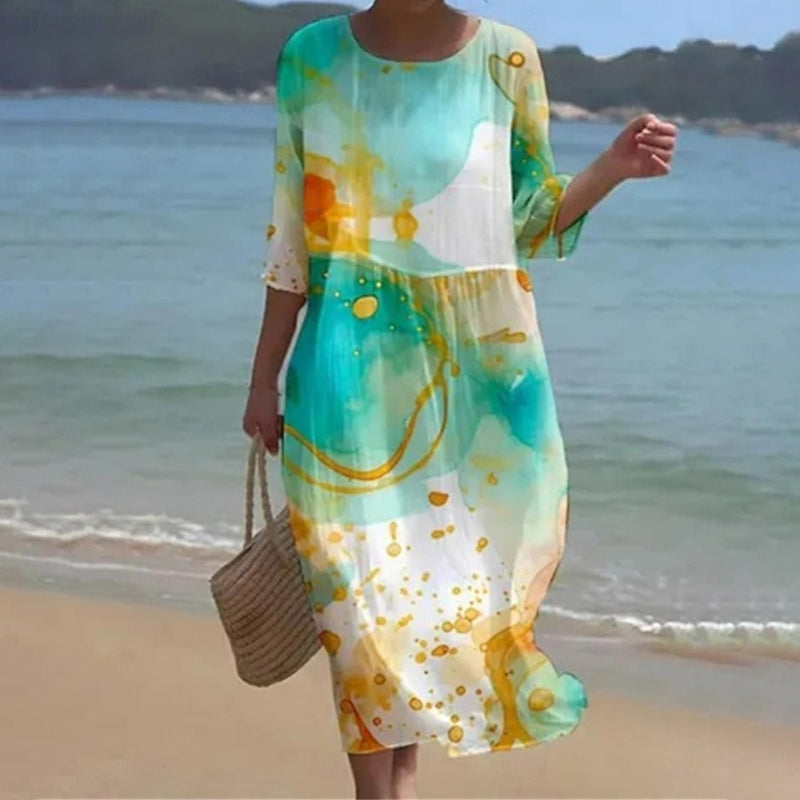 Miranda | Elegant Floral Summer Dress