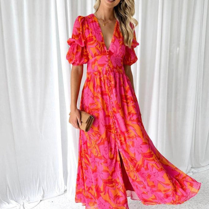 Valentina | Elegant Summer Maxi Dress