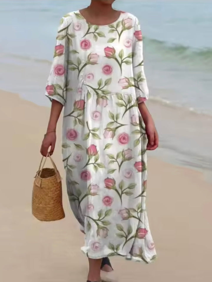 Marigold | Vibrant Floral Dress