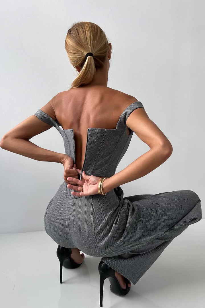 Hannah | Three-piece set with double-breasted blazer